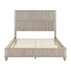 3-Piece Bedroom Set with Queen Size Bed and 2 Nightstands, Beige - Grand Goldman Shop