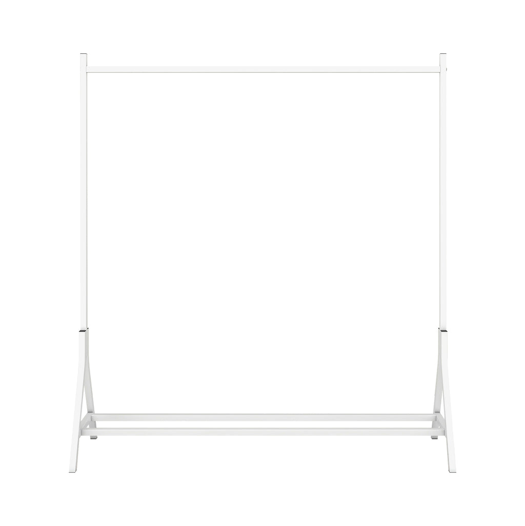 Garment Rack Freestanding Hanger Multi-functional Single pole Bedroom Clothing Rack Bedroom, White - Grand Goldman Shop