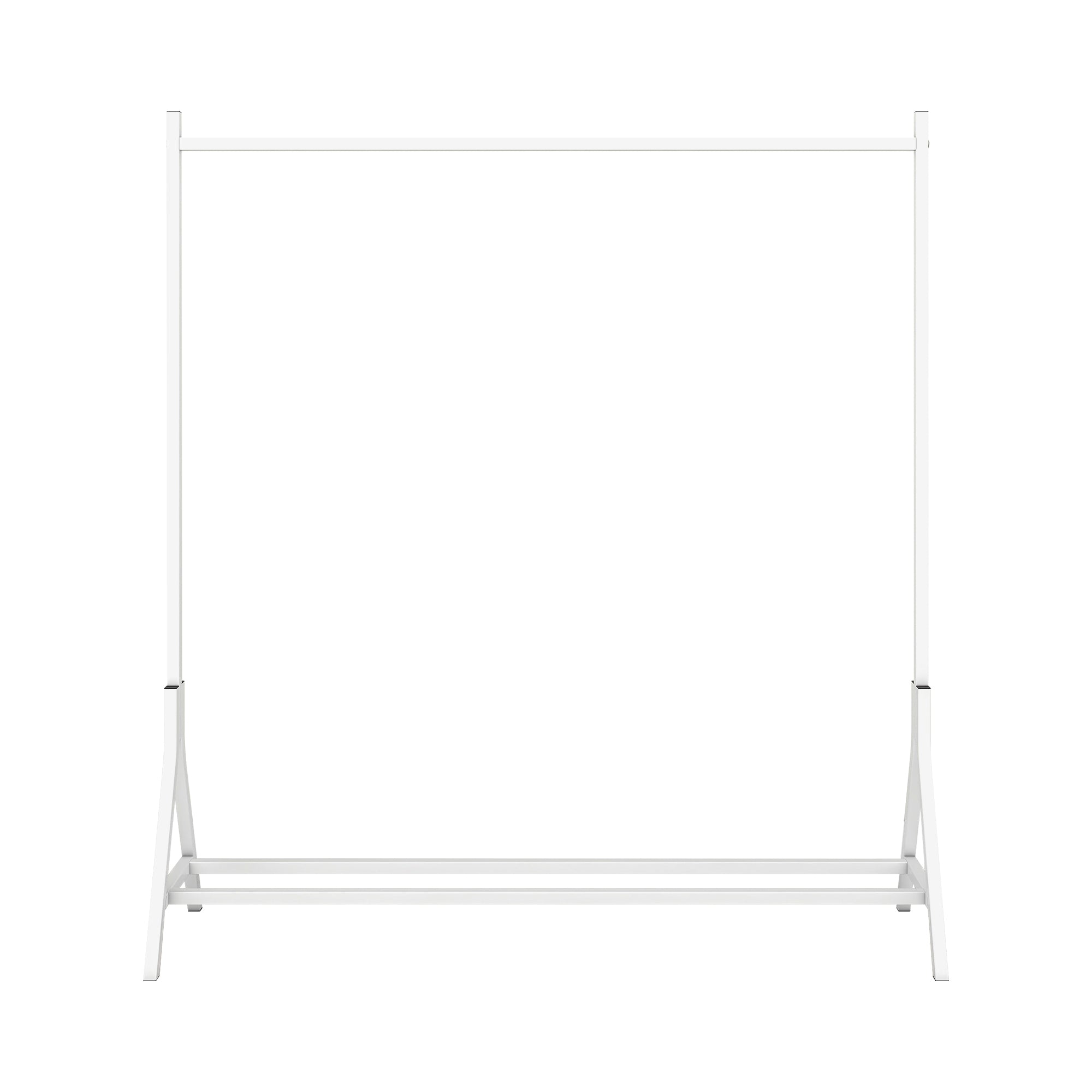 Garment Rack Freestanding Hanger Multi-functional Single pole Bedroom Clothing Rack Bedroom, White - Grand Goldman Shop