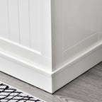 HOMCOM 38' 3-In-1 Entryway Hall Tree with Storage Bench, Coat Rack with Four Hooks and Shoe Storage, White - Grand Goldman Shop
