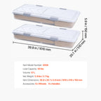 Under Bed Storage with Wheels 39.8x20.1x5.9 Inch Rolling Storage Bags 2 Pack - Grand Goldman Shop