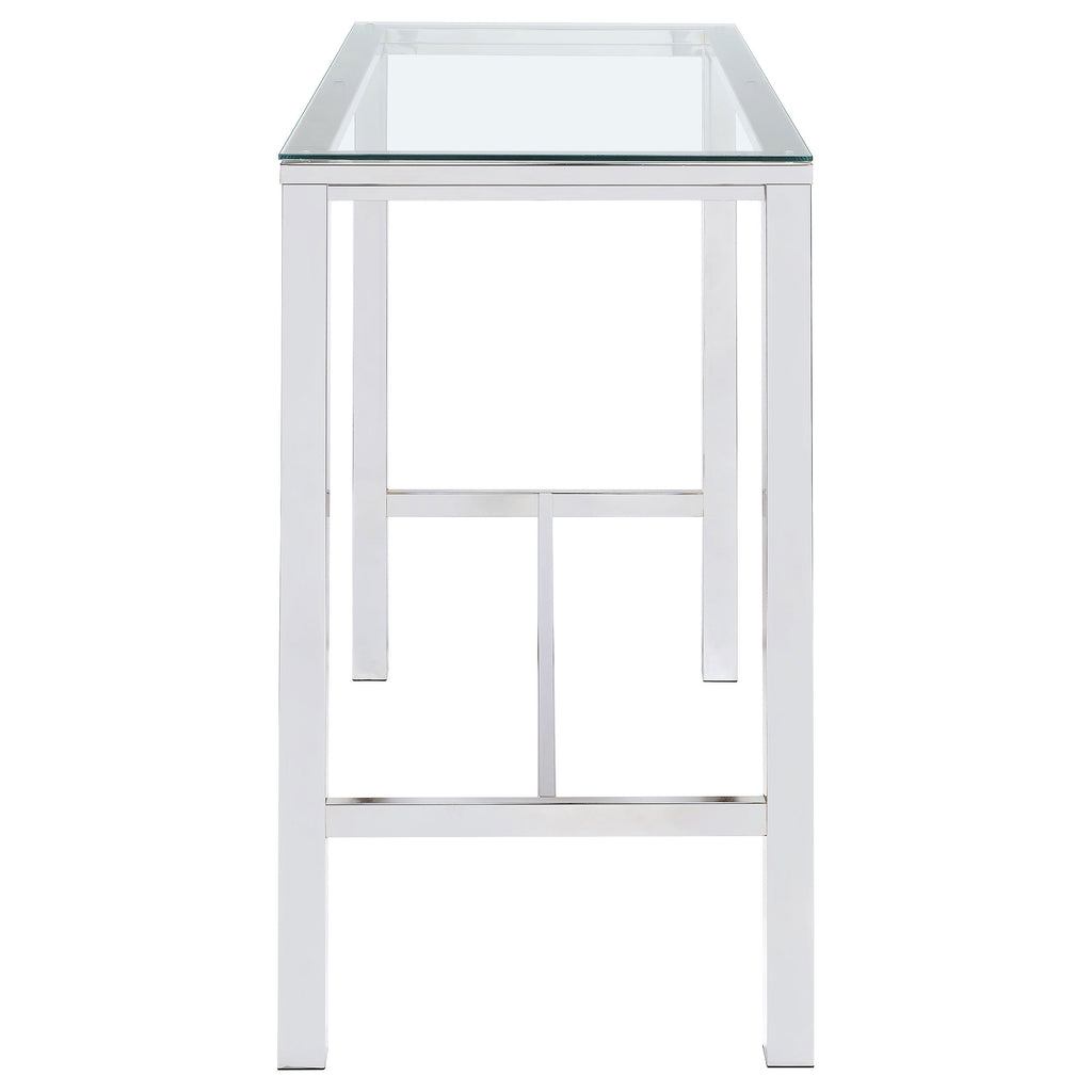 Tommy Chrome 47-inch Bar Table - Grand Goldman Shop