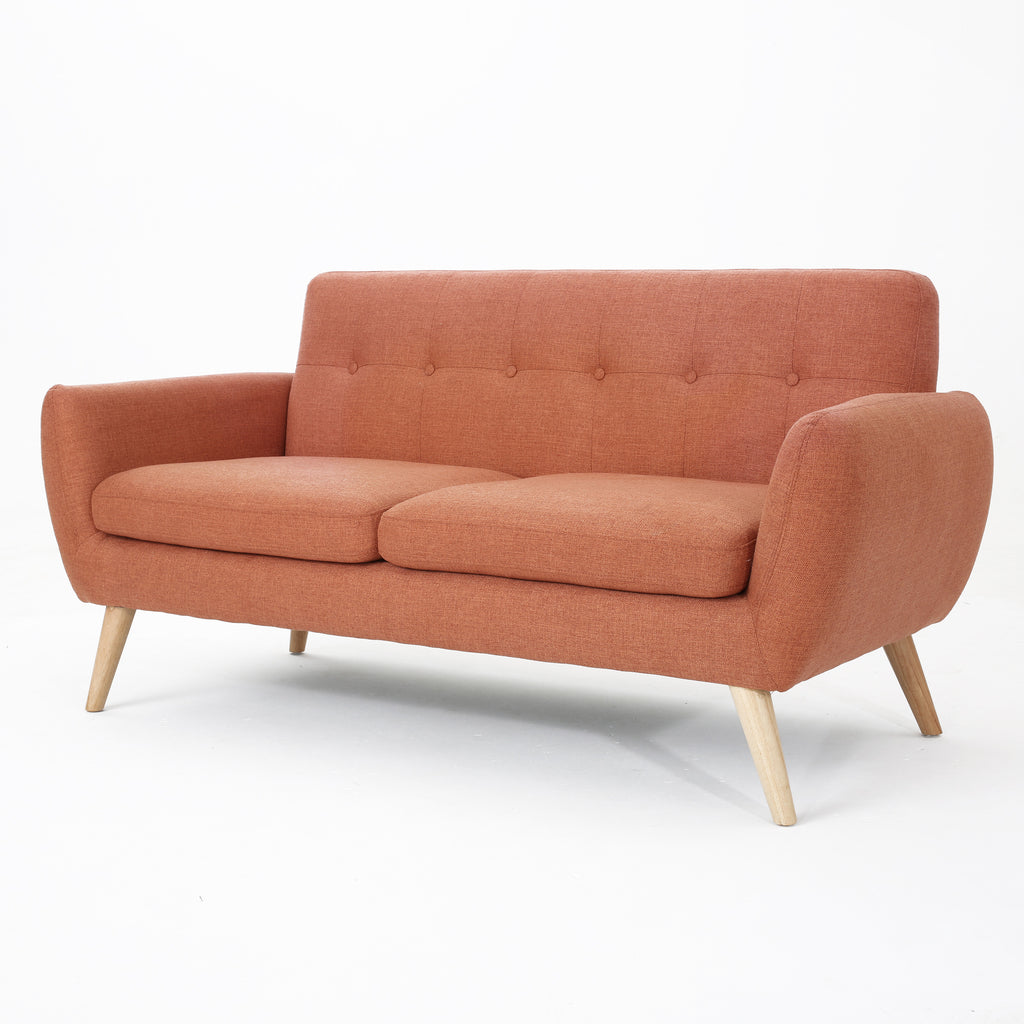 67.25' Button Tufted Loveseat - Grand Goldman Shop
