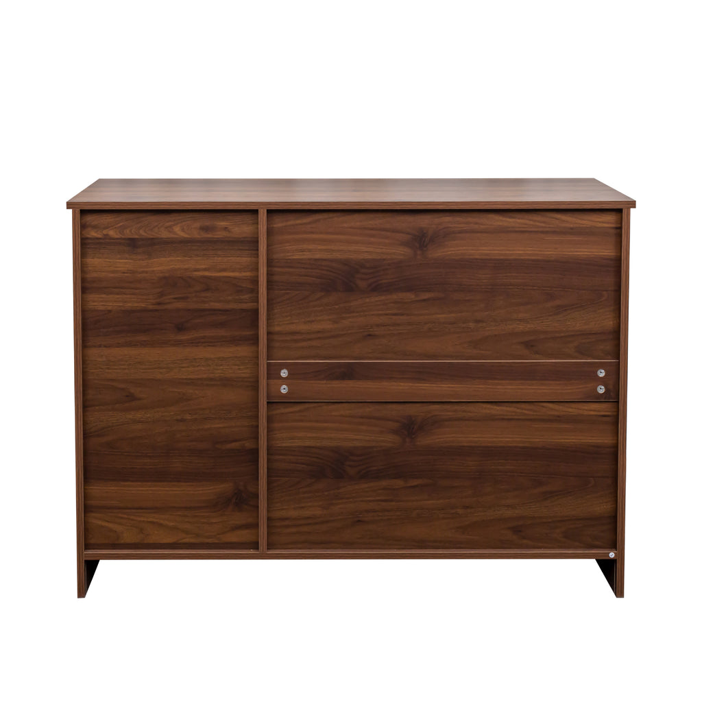 Modern Wood Buffet Sideboard with 2 doors&1 Storage and 2drawers -Entryway Serving Storage Cabinet Doors-Dining Room Console, 43.3 Inch - Grand Goldman Shop