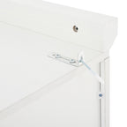 [Assembly Video Provided] TOPMAX 35.5x17.6x70.9inch Freestanding Kitchen Pantry Cabinet, Tall Storage Cabinet with 4 Doors, 2 Door Shelves, 8 Pull-out Trays and Adjustable Shelf for Dining Room, White - Grand Goldman Shop