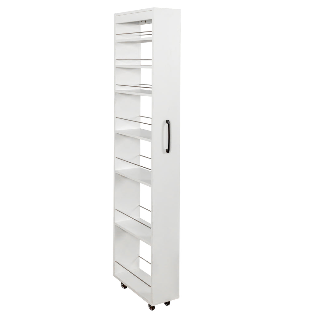 7 Tier multi-functional pull-out multi-tier storage Single-sided open shelf for Kitchen, Living Room & Narrow Spaces - Grand Goldman Shop