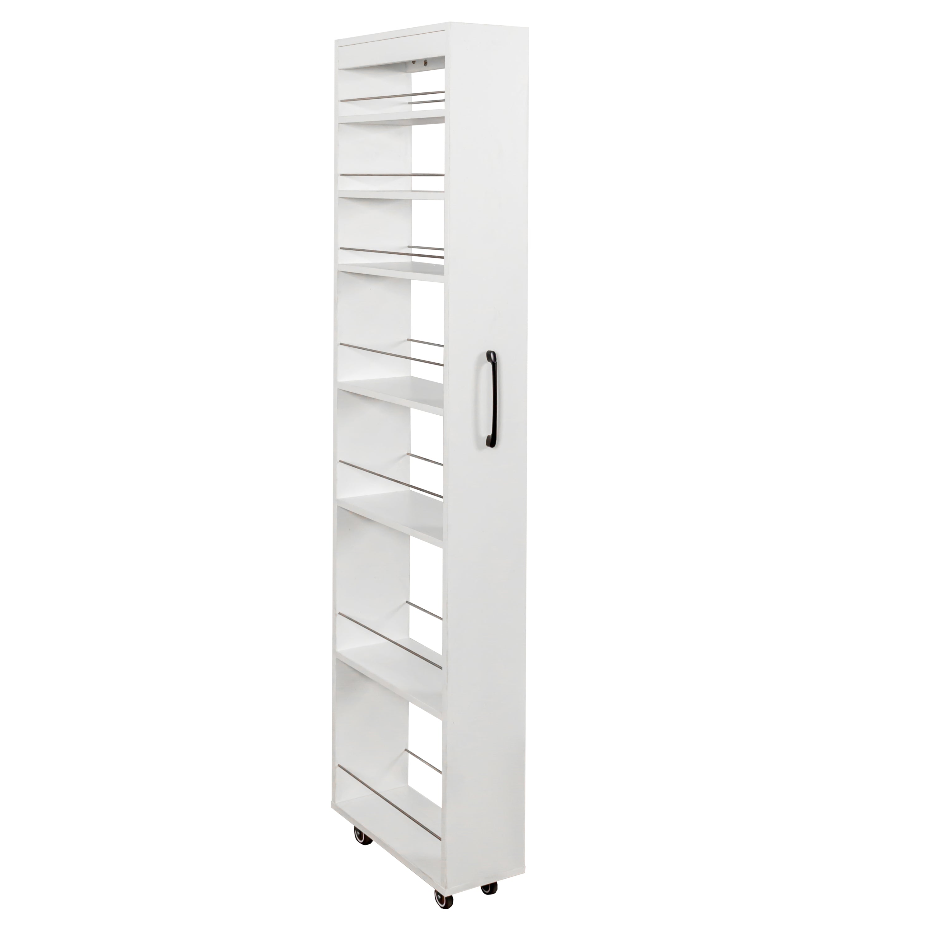 7 Tier multi-functional pull-out multi-tier storage Single-sided open shelf for Kitchen, Living Room & Narrow Spaces - Grand Goldman Shop