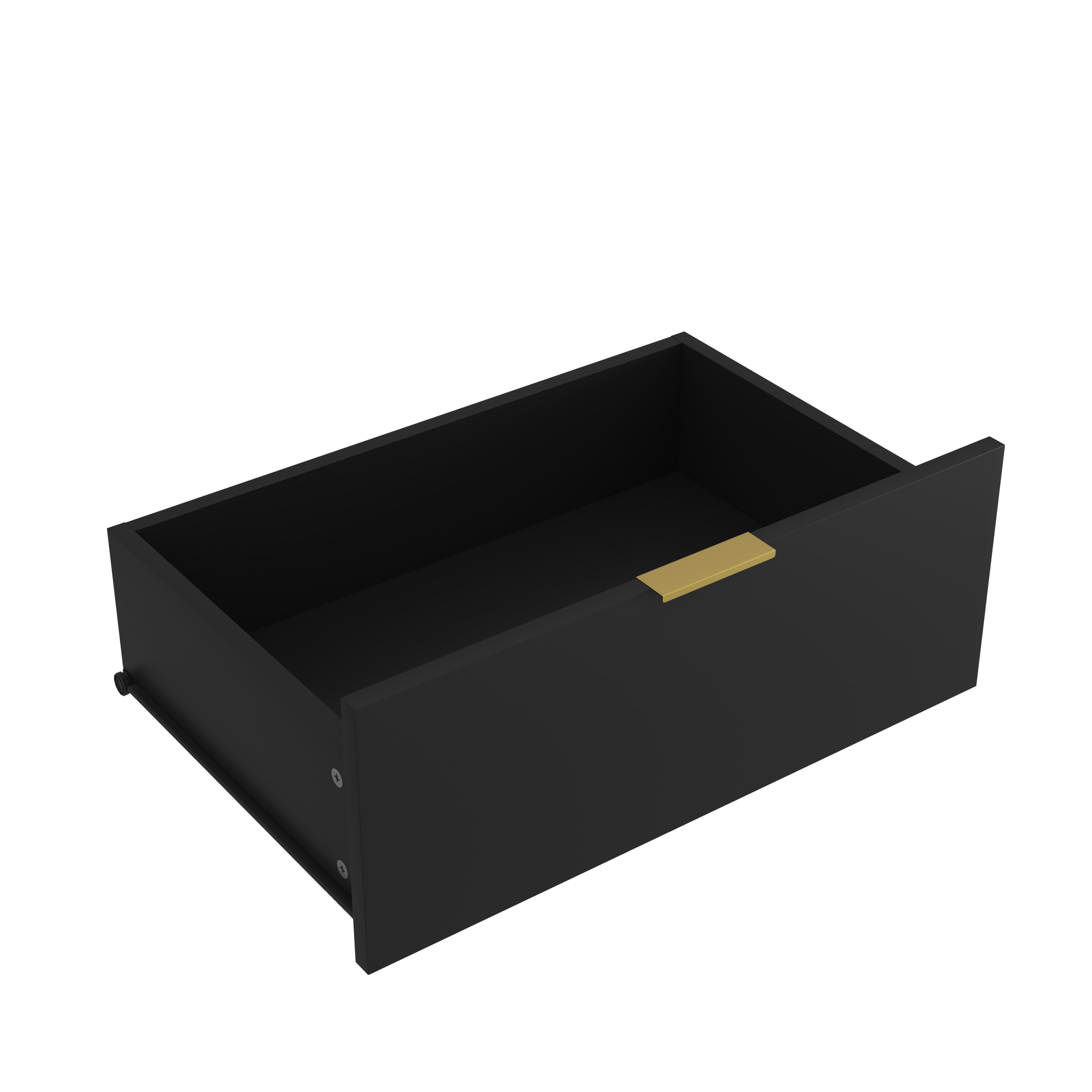 Simply Modern 6-Drawer Dresser, Chest of Drawers for Bedroom, Living Room, Hallway, and Entryway - Large Storage Cabinet Black - Grand Goldman Shop