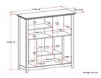 Amherst - Multi Cube Bookcase and Storage Unit - White | Premium Home Decor - Grand Goldman