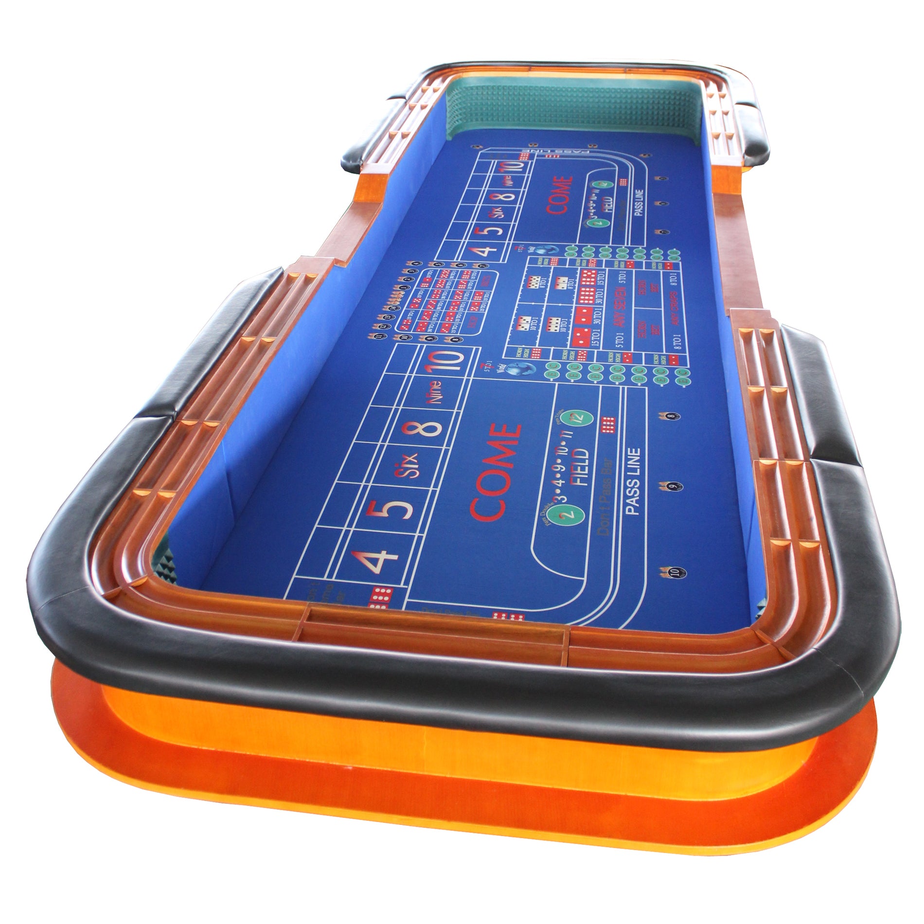 12 Feet Craps Table Model 13829 Blue - Grand Goldman