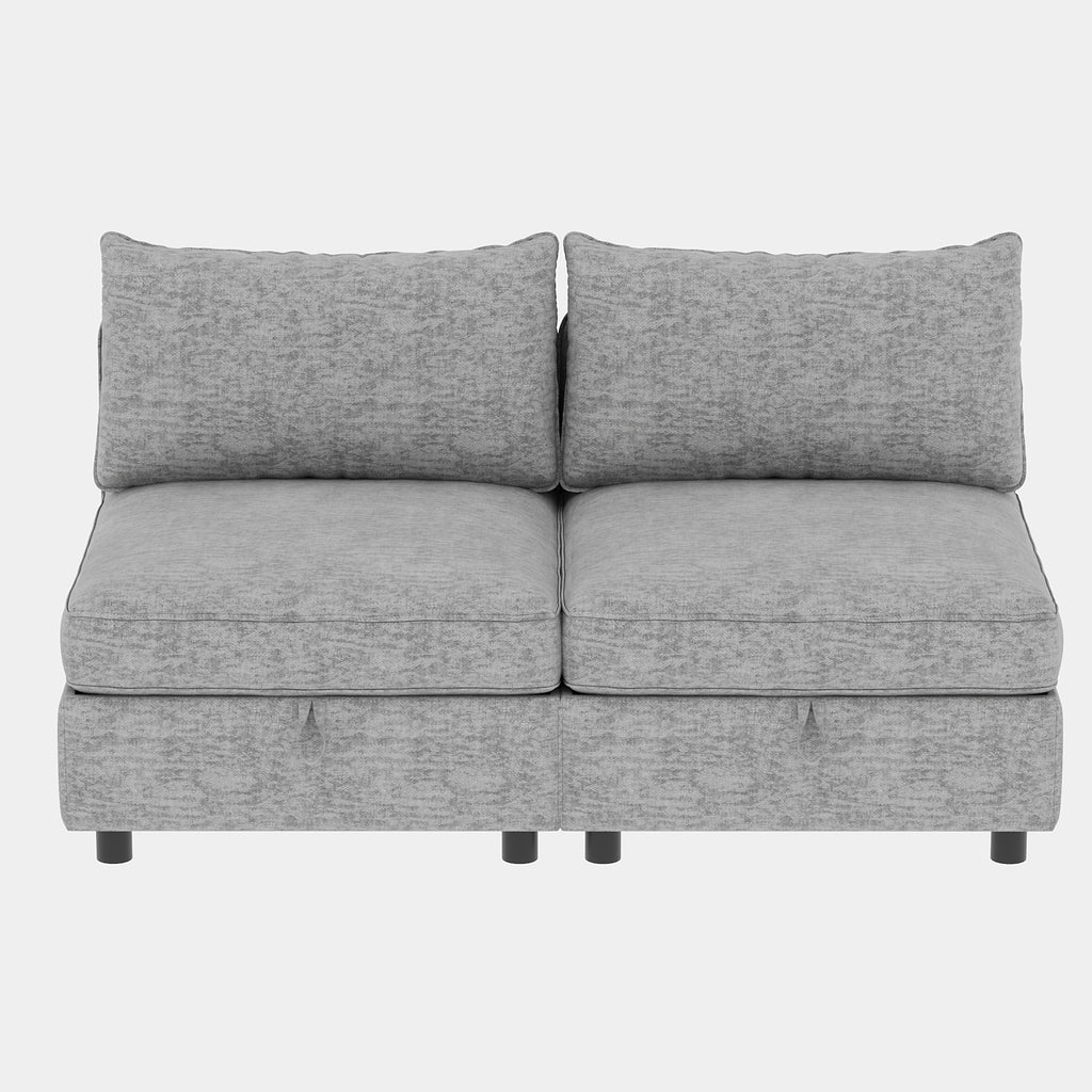 Modular Sectional Sofa, Convertible Sofa Seat With Storage, Sleeper Sectional Sofa Set, Fabric Flexible Modular Combinations for Living Room - Grand Goldman Shop