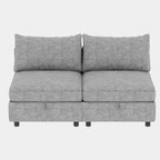 Modular Sectional Sofa, Convertible Sofa Seat With Storage, Sleeper Sectional Sofa Set, Fabric Flexible Modular Combinations for Living Room - Grand Goldman Shop