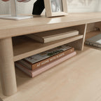 Hutch with Storage Cubbyholes, Maple finish | Premium Home Decor - Grand Goldman