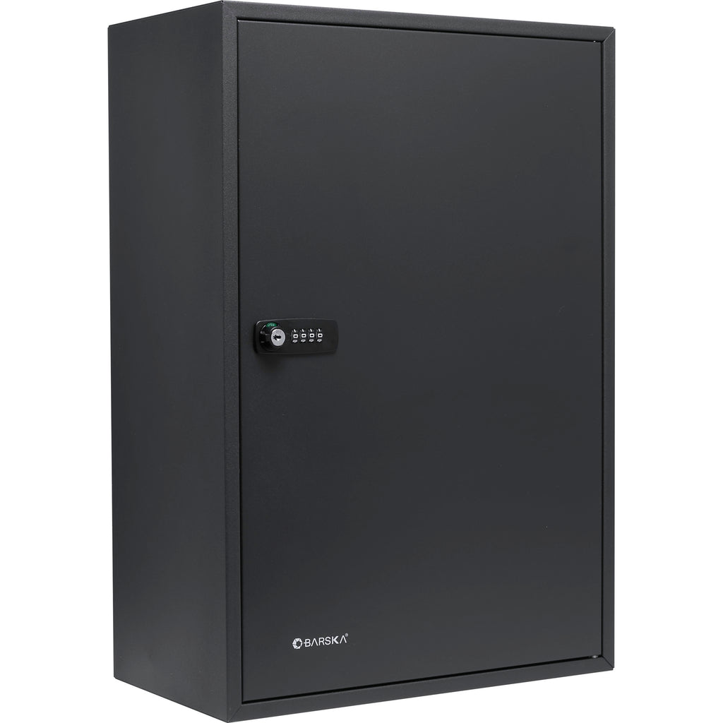 Black Steel Adjustable Key Cabinet with Combination Lock for Secure Key Storage | Premium Home Decor - Grand Goldman