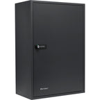 Black Steel Adjustable Key Cabinet with Combination Lock for Secure Key Storage | Premium Home Decor - Grand Goldman