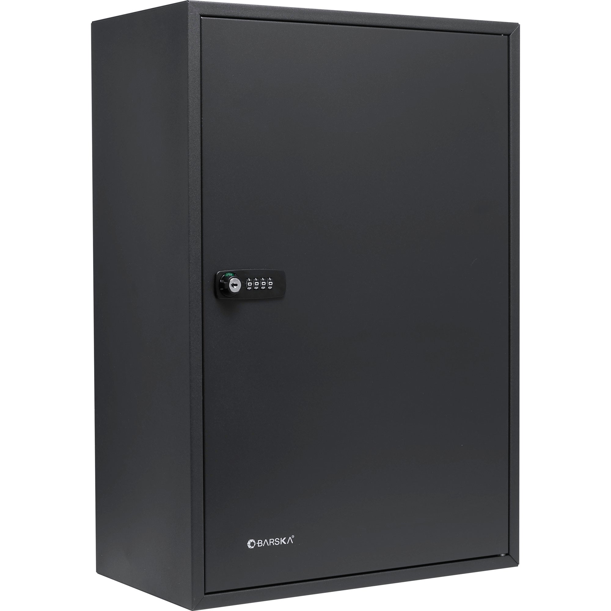 Black Steel Adjustable Key Cabinet with Combination Lock for Secure Key Storage | Premium Home Decor - Grand Goldman