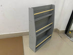 3 Tier Kids Book Shelf,Kids Book Rack, Helps Keep Bedrooms, Playrooms, and Classrooms Organized, Gray - Shop Quality Furnitur