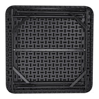 Mahjong Table 4 Player Folding Card Table & 4 Cup Holders Chip Trays Black | Premium Home Decor - Grand Goldman