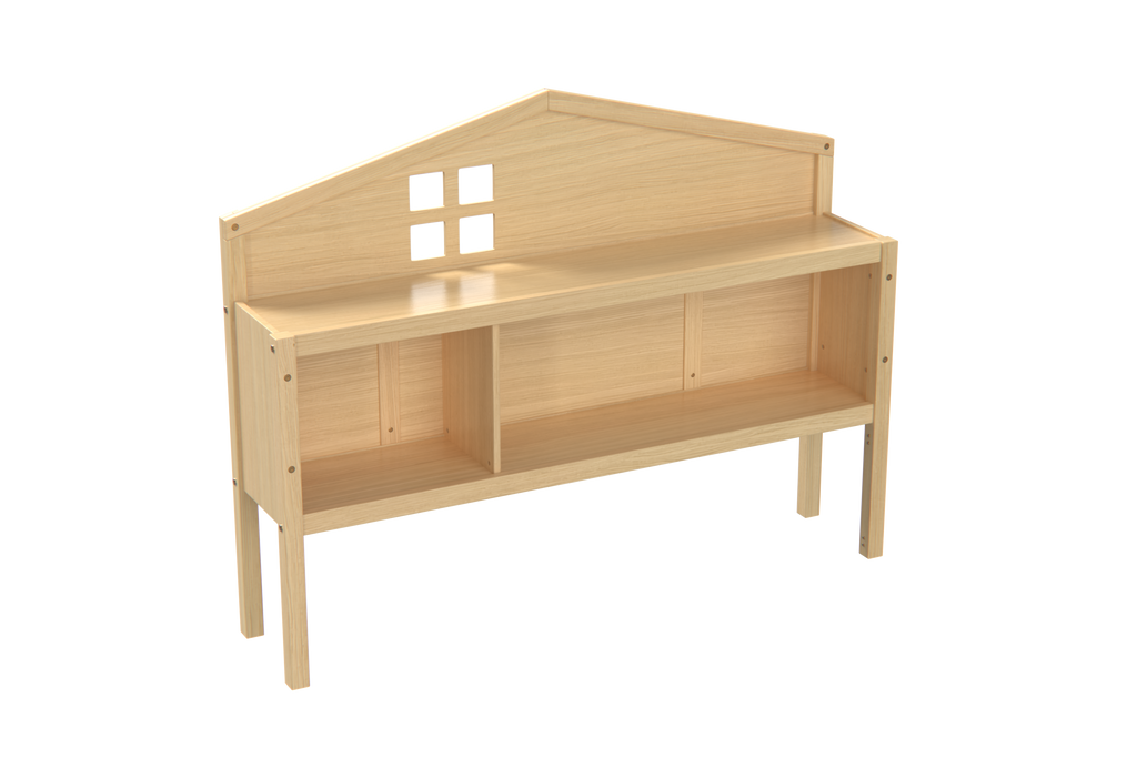 Headboard Storage Cabinet for Full-size Montessori Floor Bed Natural,Freely collocation - Grand Goldman Shop