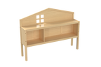 Headboard Storage Cabinet for Full-size Montessori Floor Bed Natural,Freely collocation - Grand Goldman Shop