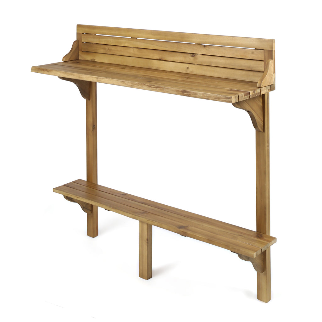 Wood BALCONY BAR TABLE - Grand Goldman Shop