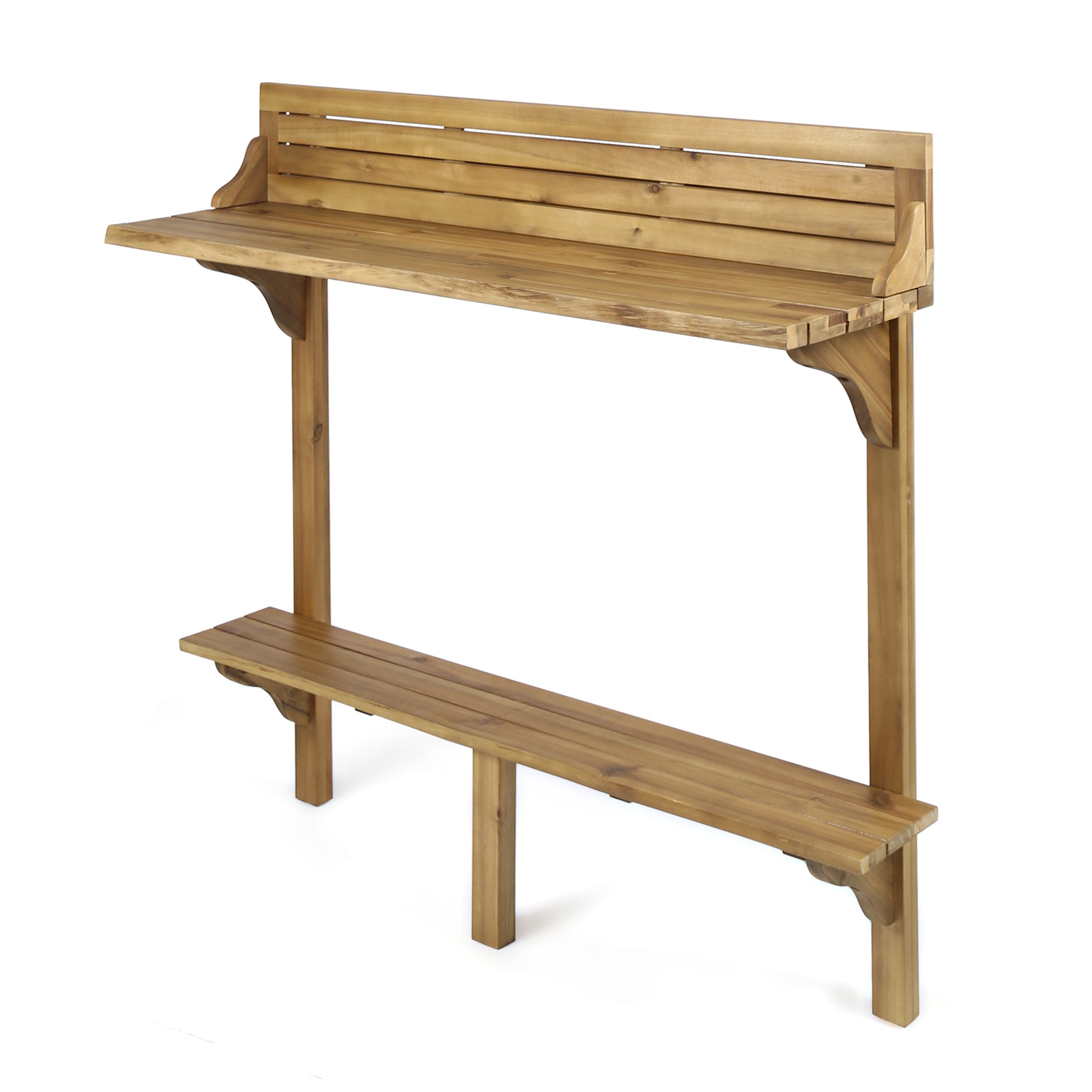Wood BALCONY BAR TABLE - Grand Goldman Shop