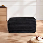 373-001/ottoman//black/plush - Grand Goldman Shop