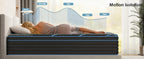 King Size Mattress,10 Inch Hybrid Mattress, Individually Pocketed Innerspring, Medium Firm - Grand Goldman Shop