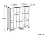 Acadian - 9 Cube Bookcase and Storage Unit - Black | Premium Home Decor - Grand Goldman