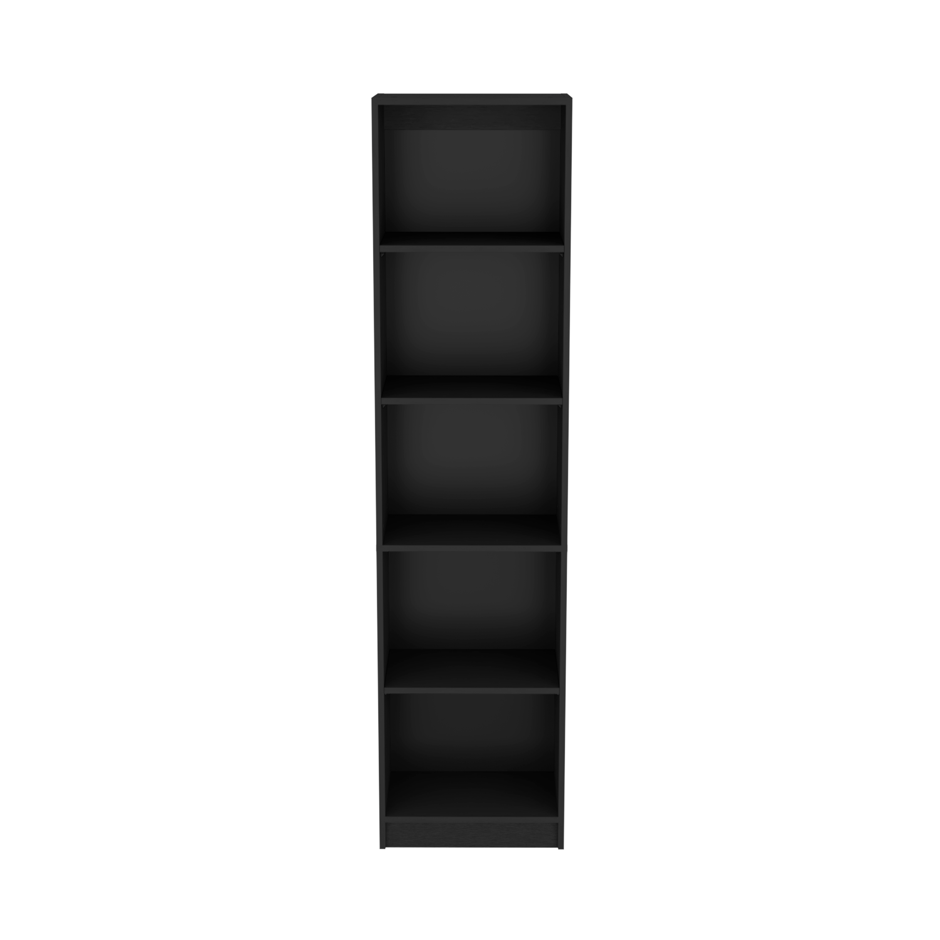 Bookcase Compact Bookshelf with Multiple Shelves, Black | Premium Home Decor - Grand Goldman