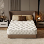 Full Size Mattress,12 Inch Hybrid Full Mattress in a Box with Memory Foam and Pocket Spring for Pressure Relief & Comfort Sleep & Zoned Support, Medium Firm,CertiPUR-US & OEKO-TEX - Grand Goldman Shop