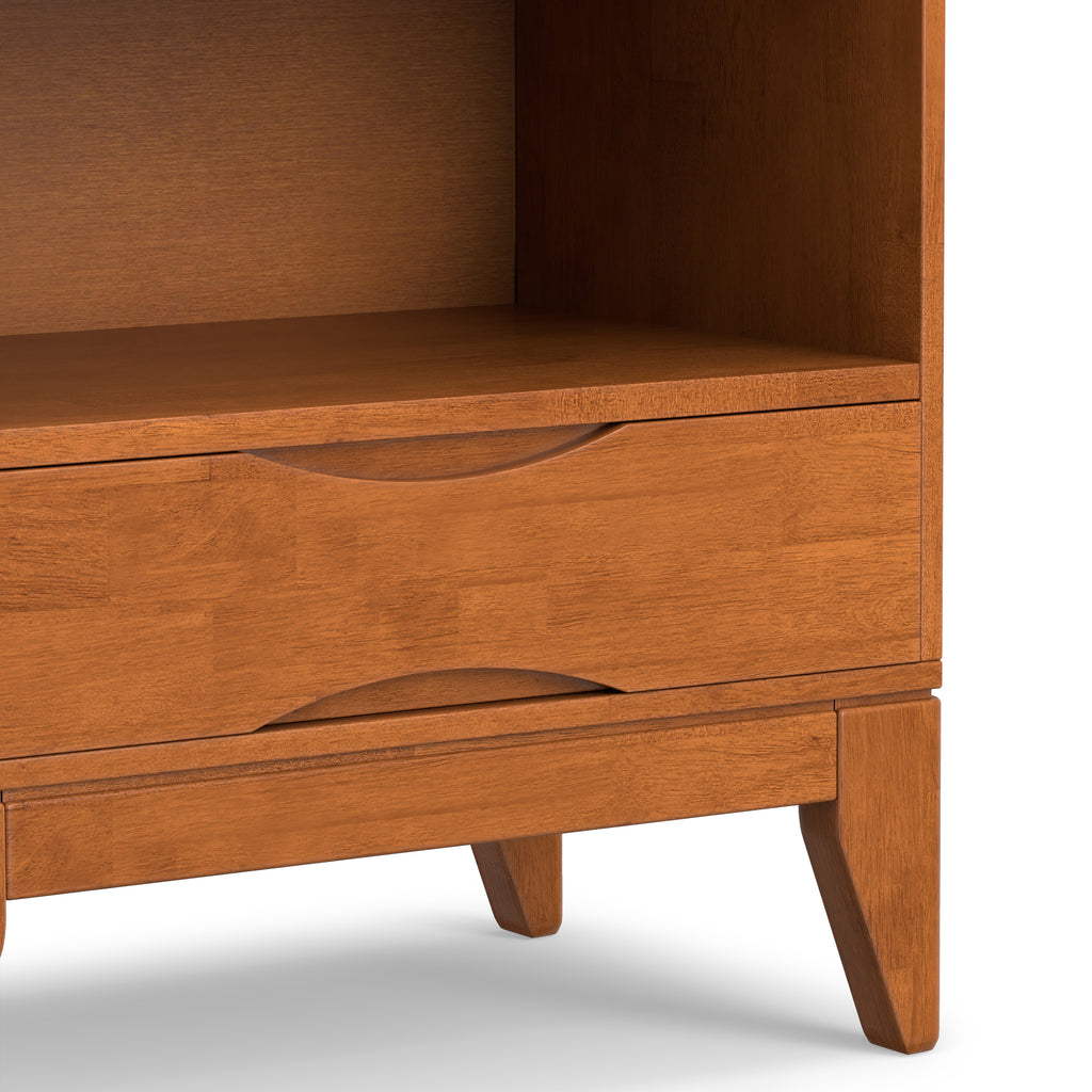 Harper Bookcase with Storage | Premium Home Decor - Grand Goldman
