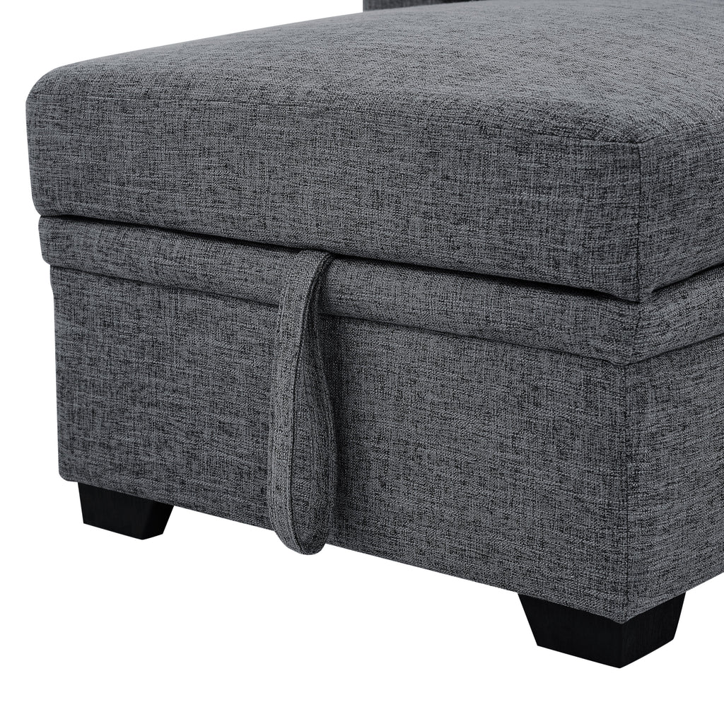 Modular Sleeper Sectional Sofa with Storage - Grand Goldman Shop