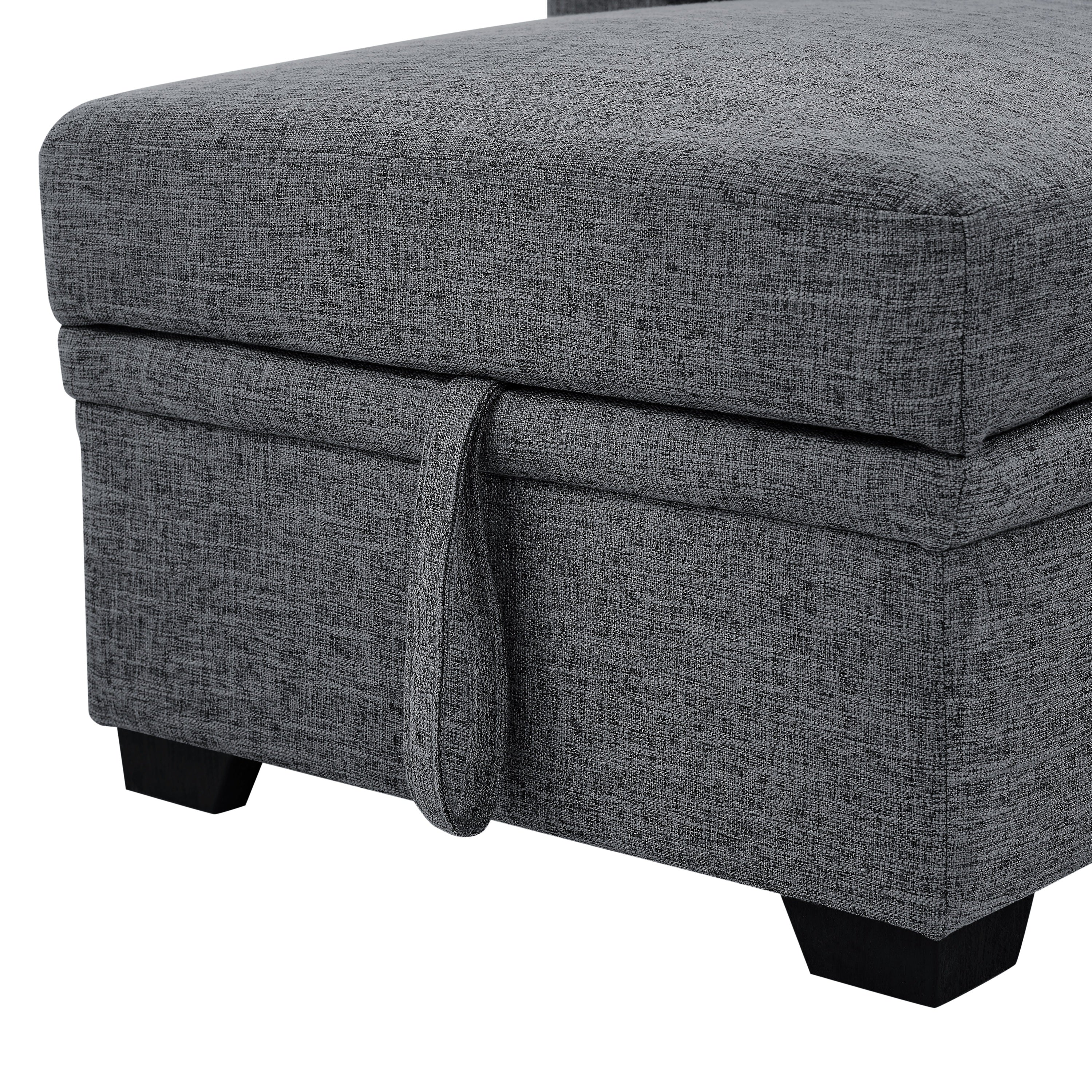 Modular Sleeper Sectional Sofa with Storage - Grand Goldman Shop