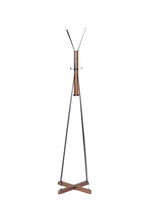Reclaimed Wood and Metal Freestanding Coat Rack with Hooks use in bedroom, living room - Grand Goldman Shop