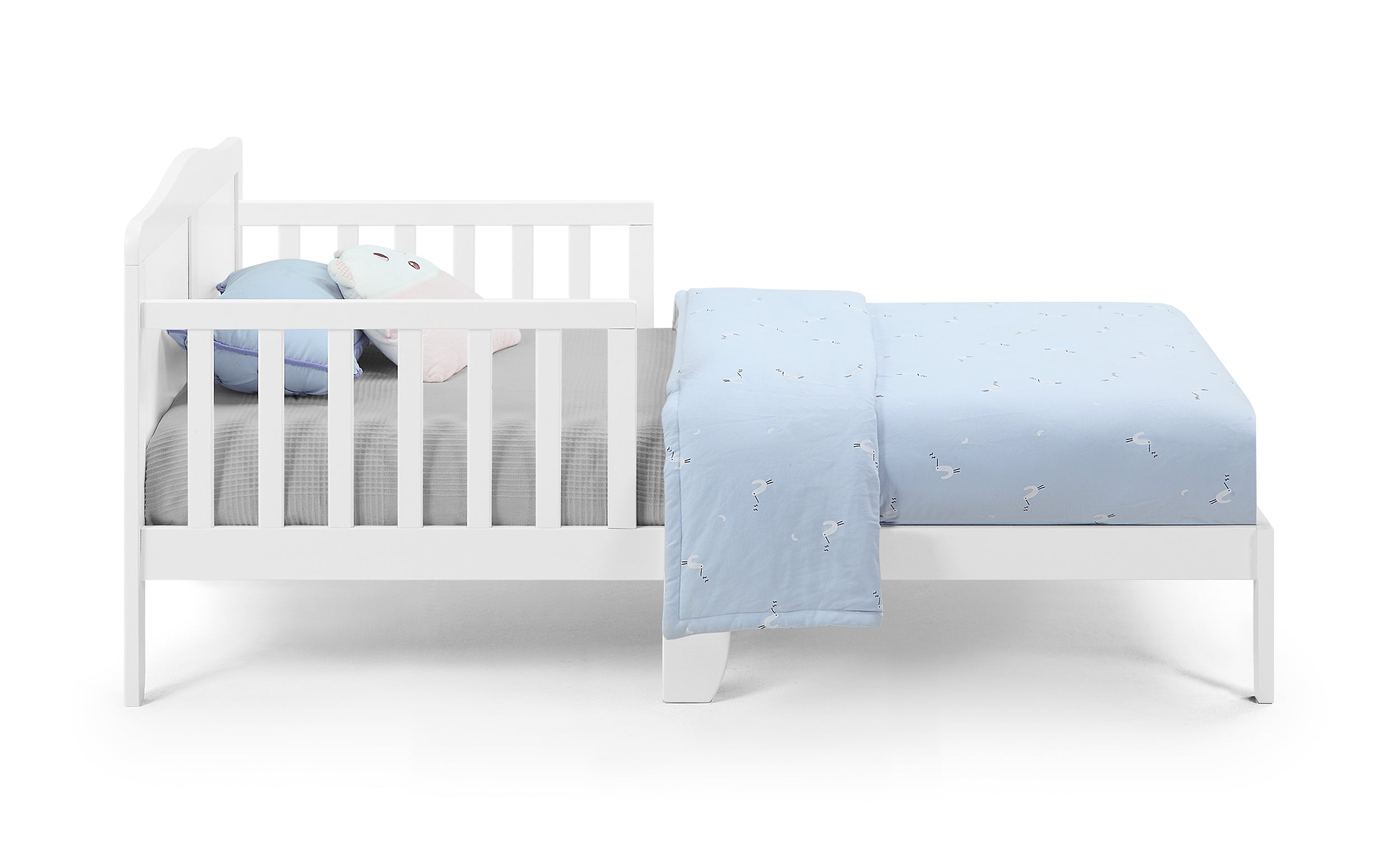 Birdie Toddler Bed White/White - Grand Goldman