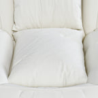 Upholstered Foldable Lazy Sofa Bed for Adults and Pets, Adjustable Recliner with 5 Positions, Off White Corduroy, 70.87 x 37.40 x 11.02 inches - Grand Goldman Shop