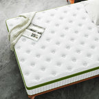 12' Queen Hybrid Mattress with Gel Memory Foam & Pocket Springs - Grand Goldman Shop