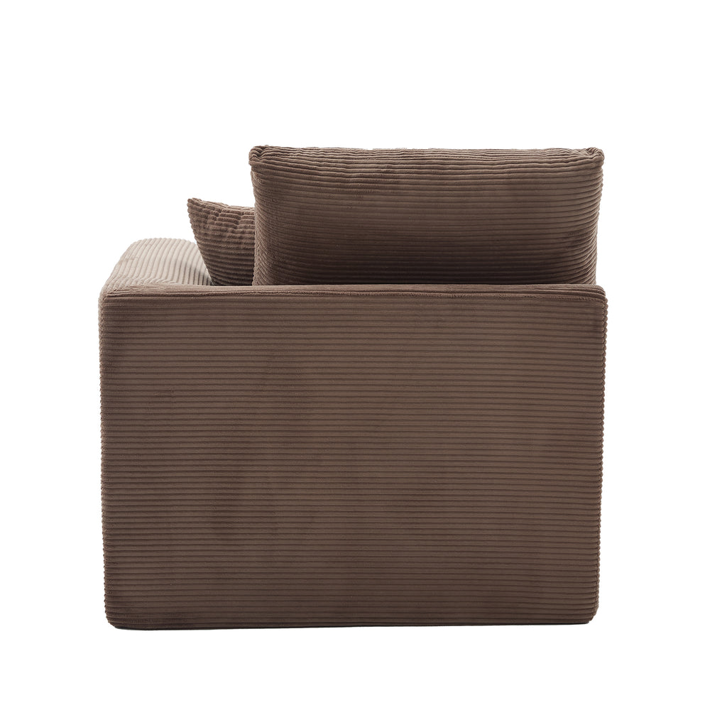 UNITED WE WIN Modular Sectional Sofa Cloud Couch,Comfy Cloud Modern Sofa,2 Seater with Cushion Covers Removable Furniture for Living Room Bedroom Apartments Dorms,No Assembly Required - Grand Goldman Shop