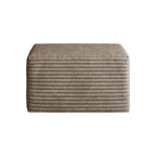 Sofa ottoman ,No Assembly Required,Camel(Plush Corduroy Fabric) - Grand Goldman Shop