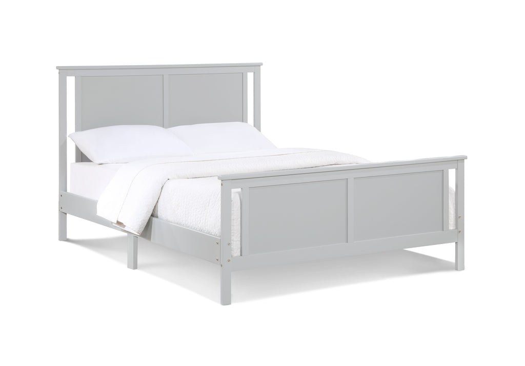 Connelly Reversible Panel Full Bed Gray/Rockport Gray - Grand Goldman