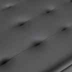 Storage Bench with Storage Bench for Bedroom End of Bed Bench Foot of Bed Bench Entryway Bench Storage Ottoman Bench 43.3' W x 17.7' Dark Grey Leather Bench - Grand Goldman Shop