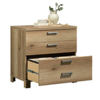 Lateral File with Practical Storage, Brown finish - Grand Goldman