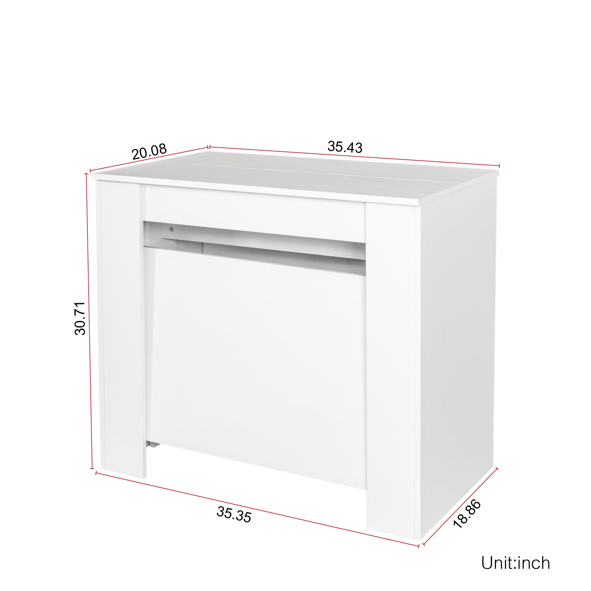 Multifunctional extendable console table - Grand Goldman Shop