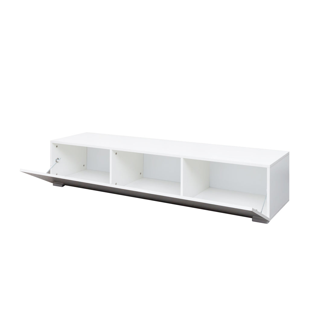 Modern Entertainment Center with Storage   Media Console for Living Room - Grand Goldman Shop