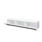 Modern Entertainment Center with Storage   Media Console for Living Room - Grand Goldman Shop