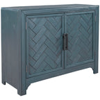 U_STYLE 40'' Modern Cabinets with Unique Design Doors with 1 Adjustable Shelves,Suitable for Multiple Rooms Such as Living Room and Study Room - Grand Goldman Shop