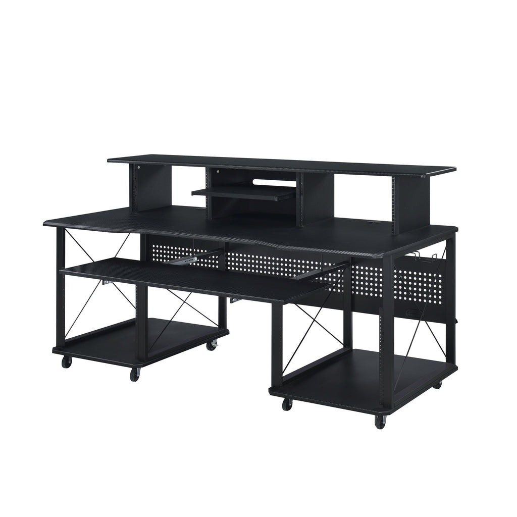 Megara Black Finish Music Desk - Grand Goldman