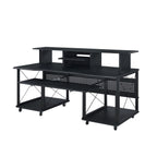 Megara Black Finish Music Desk - Grand Goldman
