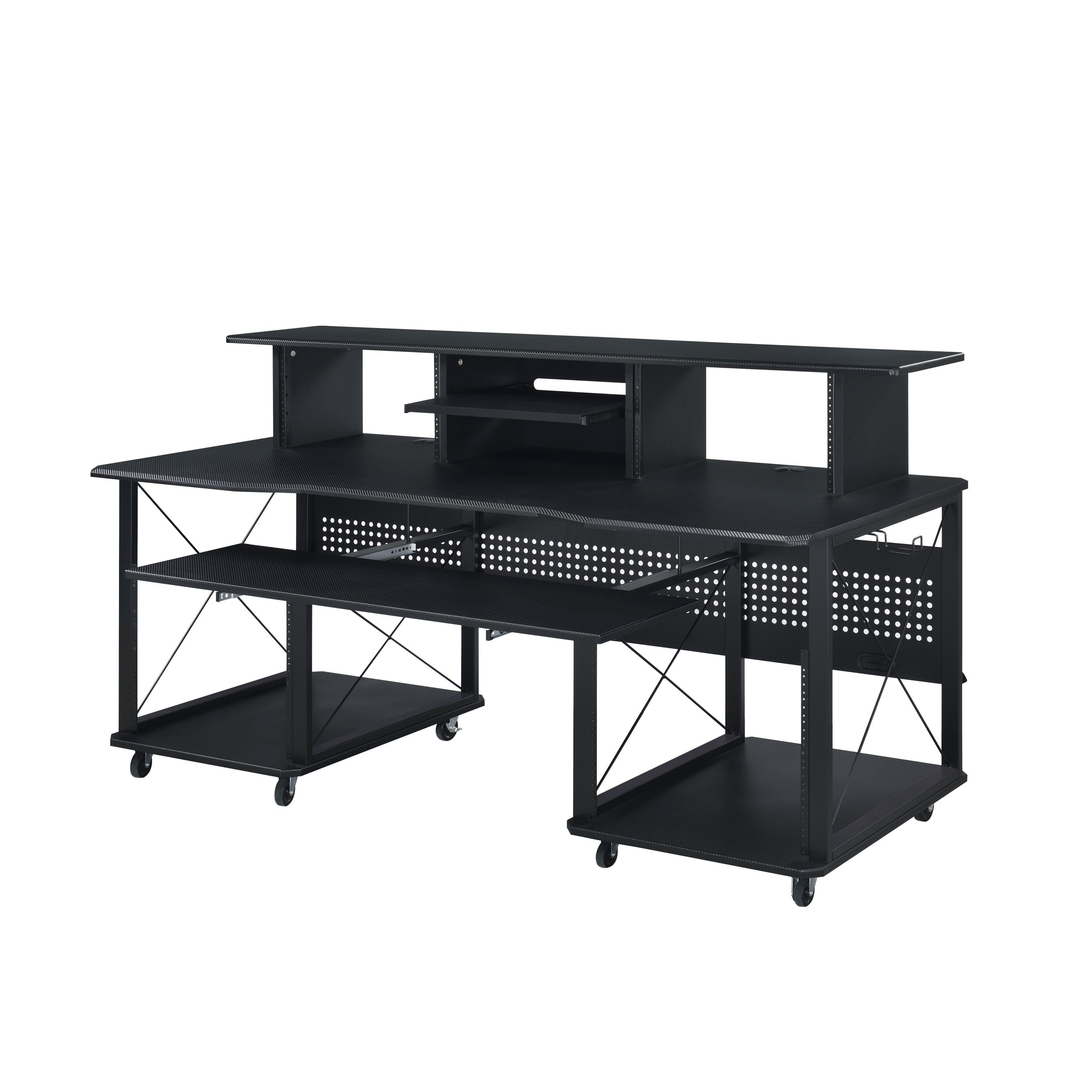 Megara Black Finish Music Desk - Grand Goldman